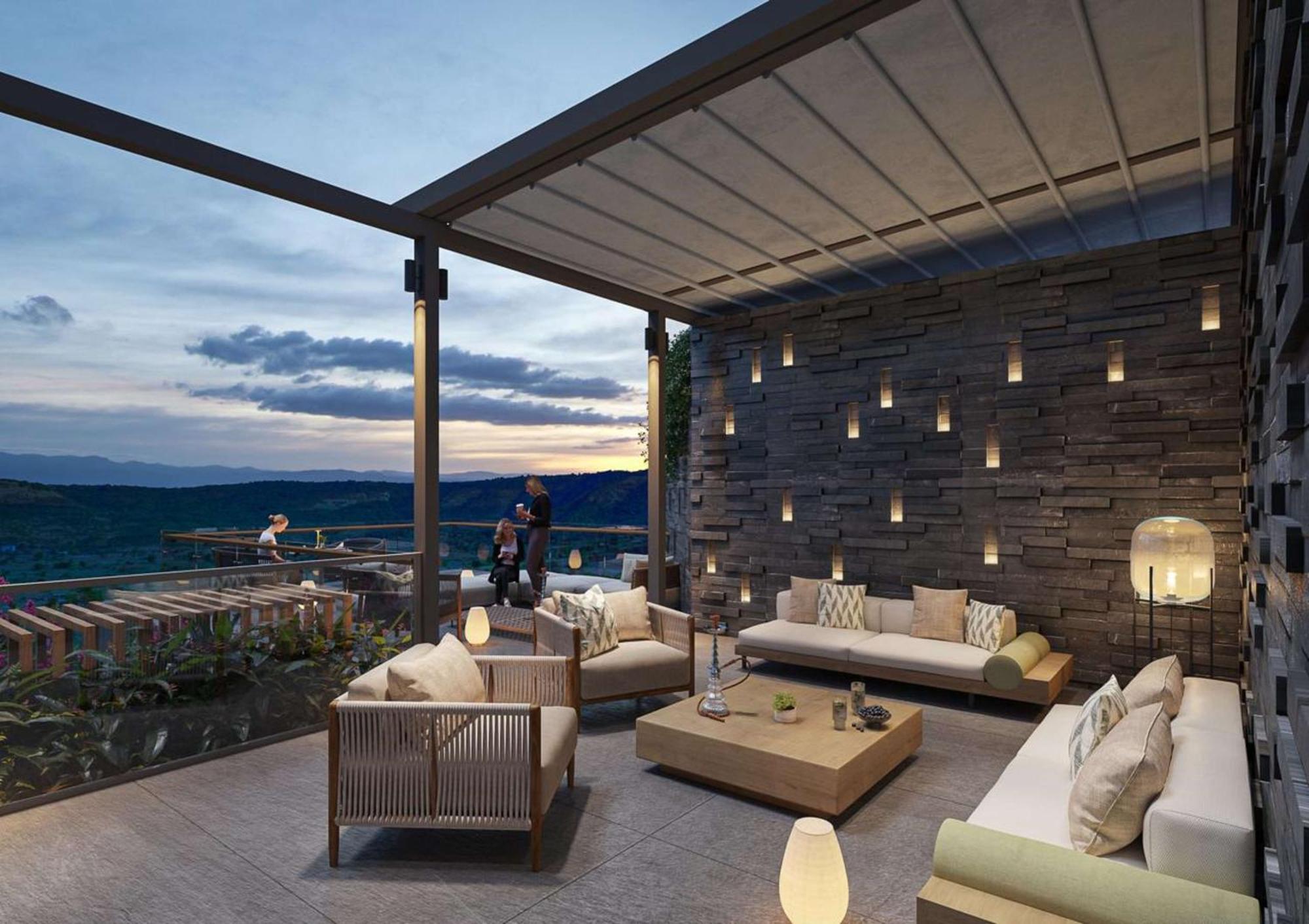 Radisson Resort And Spa Lonavala Bagian luar foto The Sky Bar